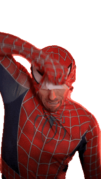 Spider Man What Sticker