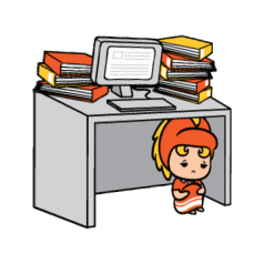 scared school GIF by imoji