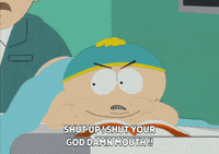 angry eric cartman GIF by South Park 
