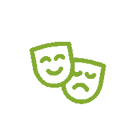 Drama Theater Sticker by Tierra Whack