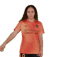 Houston Dash Point Sticker by National Women's Soccer League