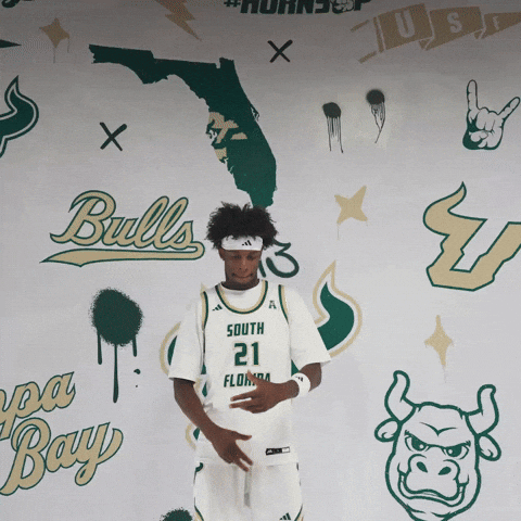 South Florida Basketball GIF by USF Athletics