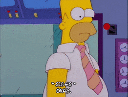 sad homer simpson GIF