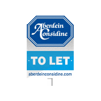 To Let Scotland Sticker by Aberdein Considine