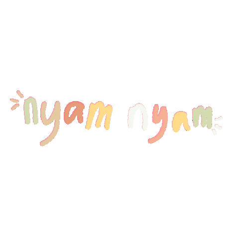 dindafaln happy eat delicious today Sticker