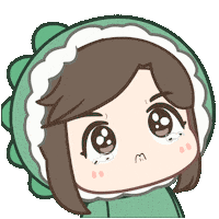 Sad Cry Sticker