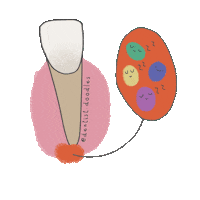 Dentistdoodles Sticker