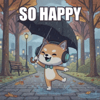 Happy Rainy Day GIF by WUFFI