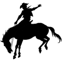 Horse4u horse western rider pferd Sticker
