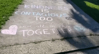 'Kindness is Contagious': Sydney Woman Chalks Positive Messages Amid COVID-19 Lockdown