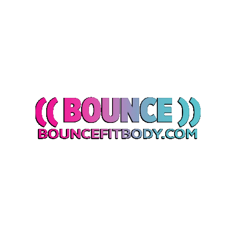 bouncebouncefitbody bounce trampoline aerobics rebound Sticker
