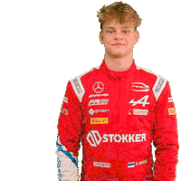 Paul Mercedes Sticker by Prema Team