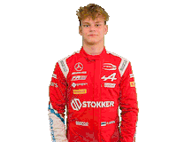 Paul Mercedes Sticker by Prema Team