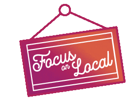 hellosocialco giphyupload social media shop small focus on local Sticker