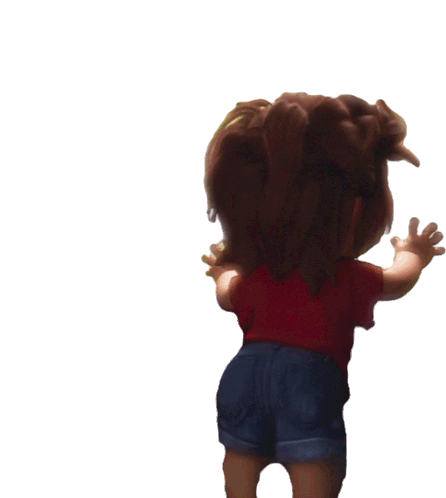 Happy Katie Mitchell Sticker by Sony Pictures Animation