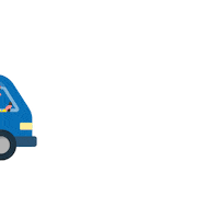 Shipping Furgone Sticker by MD SpA