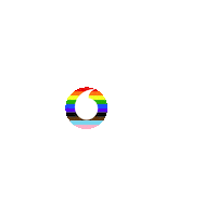 Love Is Love Rainbow Sticker by Vodafone