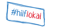 eineurohilft charity euro dusseldorf spenden Sticker