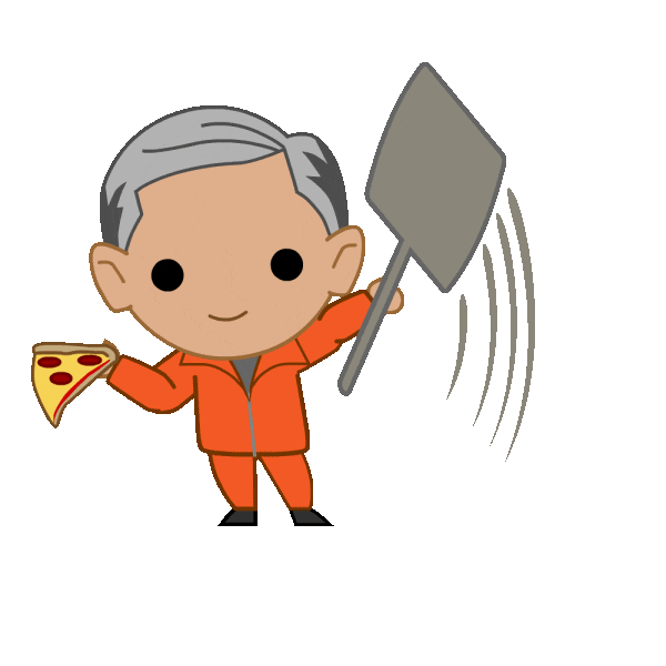 Jackie Chan Pizza Sticker by Sony Pictures