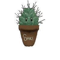 Plant Cactus Sticker
