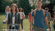 Camping Autumn Reeser GIF by Hallmark Channel