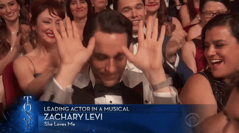 Zachary Levi GIF by Tony Awards