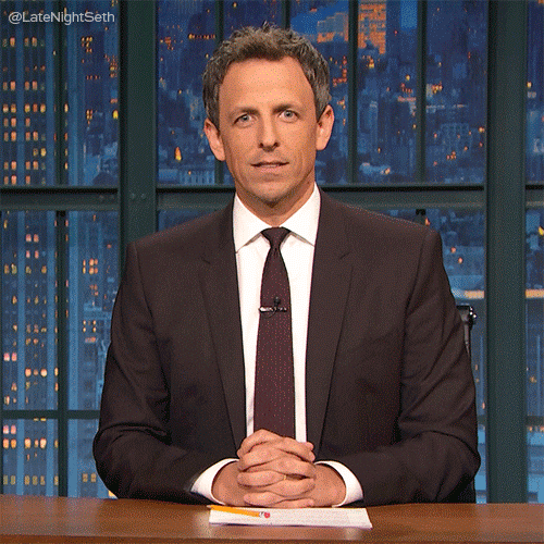 suspicious seth meyers GIF by Late Night with Seth Meyers