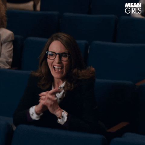 Happy Tina Fey GIF by Mean Girls