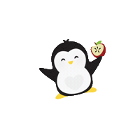 Penguin Sticker by njlmti