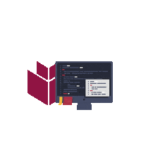 Computer Sticker by Católica SC