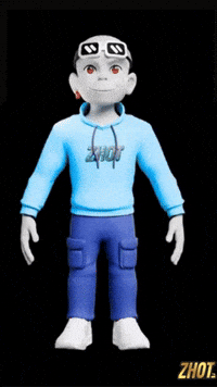 Digital Art Animation GIF by Zhot