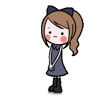 Sorry Girl Sticker