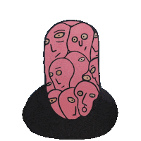 Pink Vintage Sticker