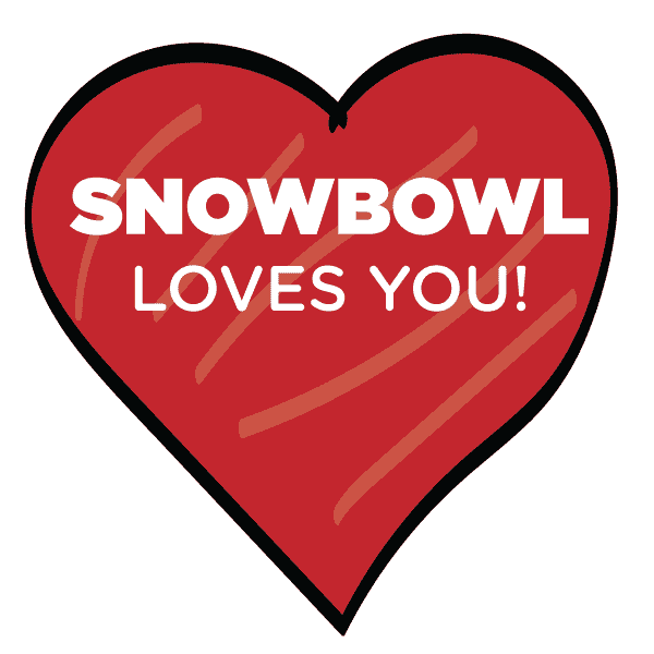 Valentines Day Love Sticker by Arizona Snowbowl