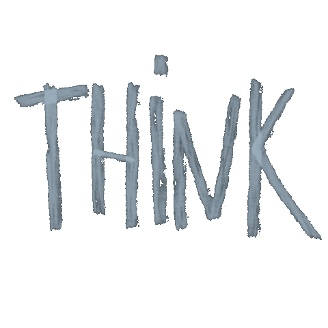 anndolbinskaya text blue pastel think Sticker