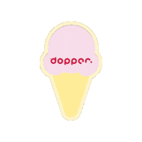 Ice Cream Summer Sticker by Dopper Official