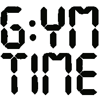 Fitness Time Sticker