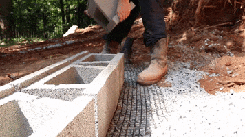Retaining Wall Cinder Block GIF by JC Property Professionals