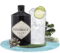 Gin And Tonic Drinks Sticker by HENDRICK'S GIN
