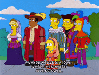 frustrated lisa simpson GIF