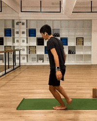 Half Moon Yoga GIF by YOGABODY