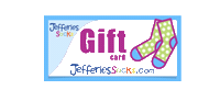 Gift Card Sticker by Jefferies Socks