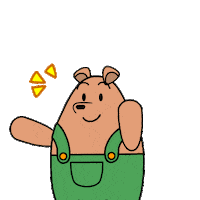 Happy Lets Go Sticker