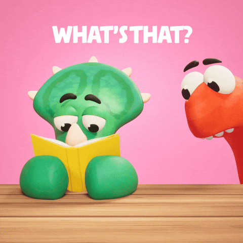 Disturbing What Are You Doing GIF by Claynosaurz