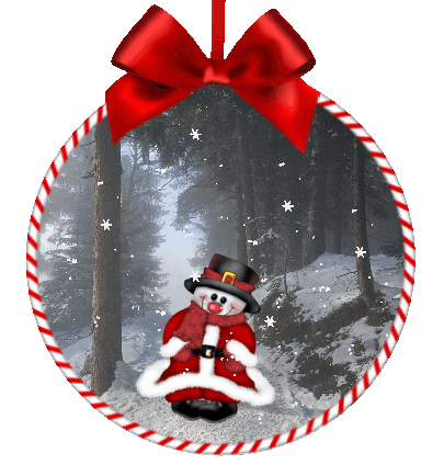 Christmas Snow Sticker