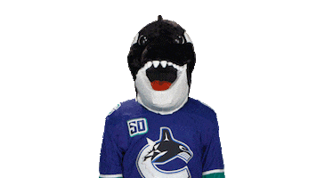 Mascot Fin Sticker by Vancouver Canucks
