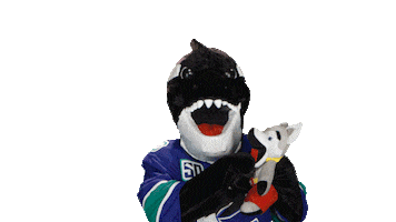 Mascot Fin Sticker by Vancouver Canucks