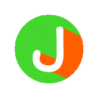 Orange Abc Sticker