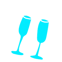 Happy New Year Party Sticker by DIVE INN - Die Innovationsagentur