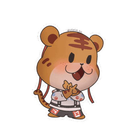X Tiger Sticker
